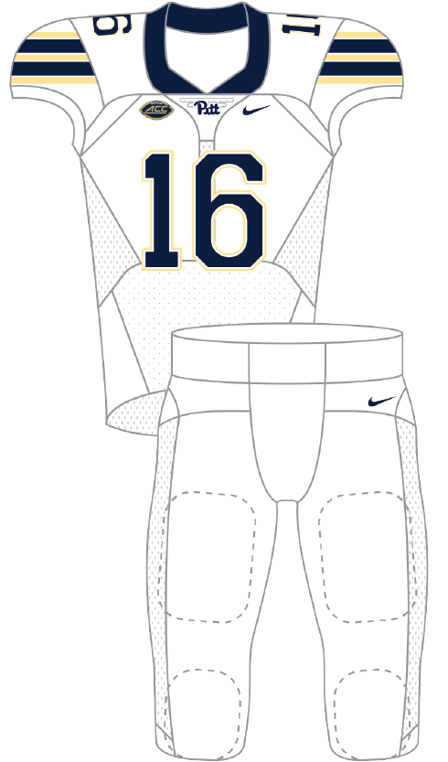 Pittsburgh 2016 White Uniform