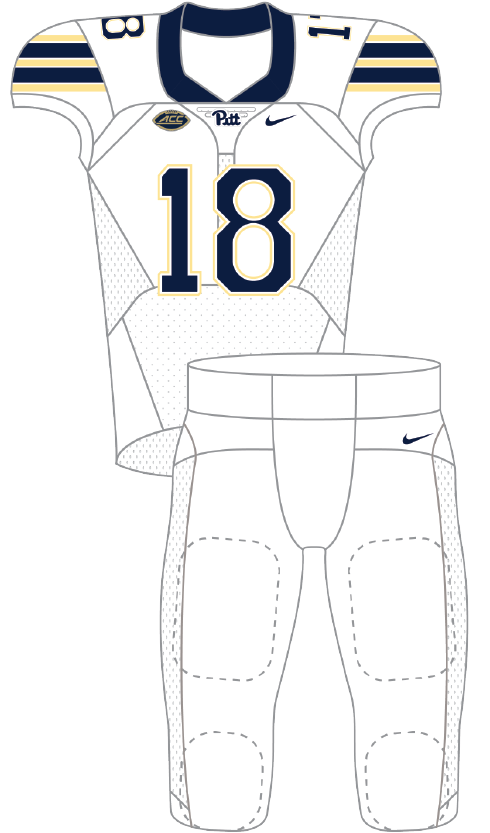 Pittsburgh 2018 White Uniform