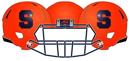 Syracuse 2014 Helmet Orange