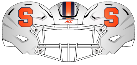 Syracuse 2019 Helmet White