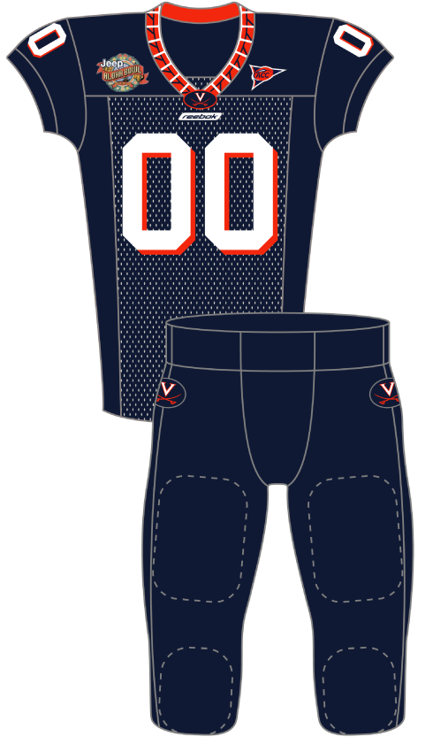 Virginia 2000 Blue Uniform