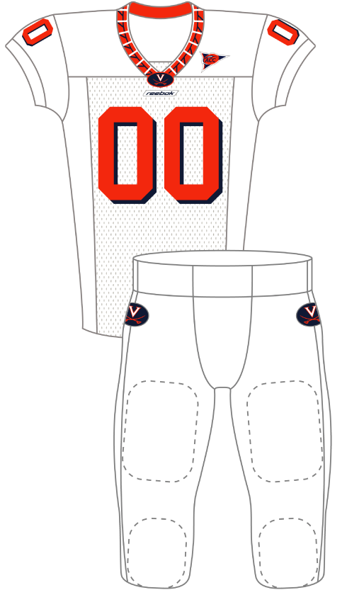 Virginia 2000 White Uniform