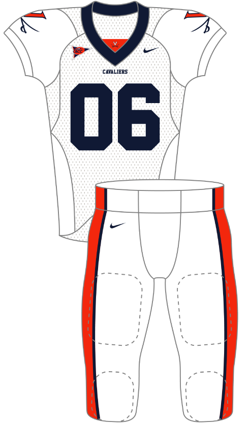 Virginia 2006 White Uniform