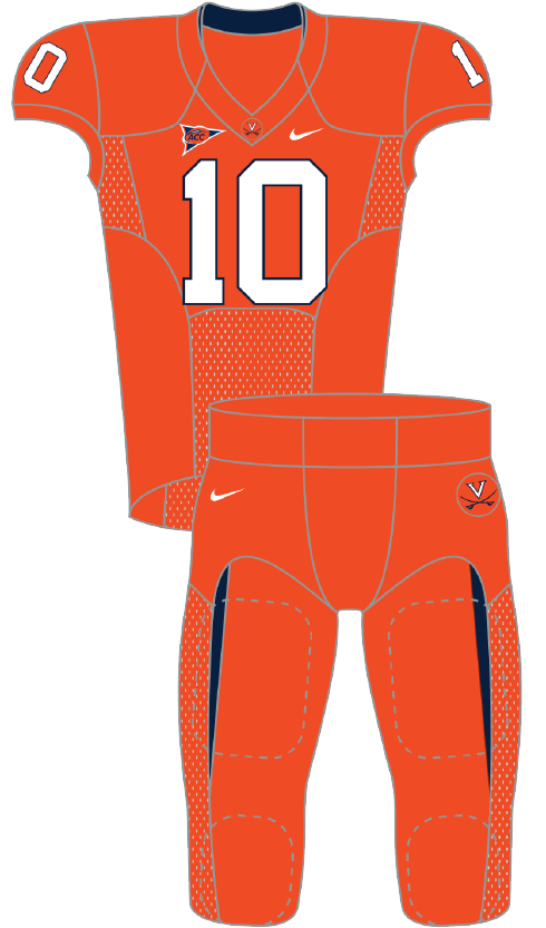 Virginia 2010 Orange Uniform