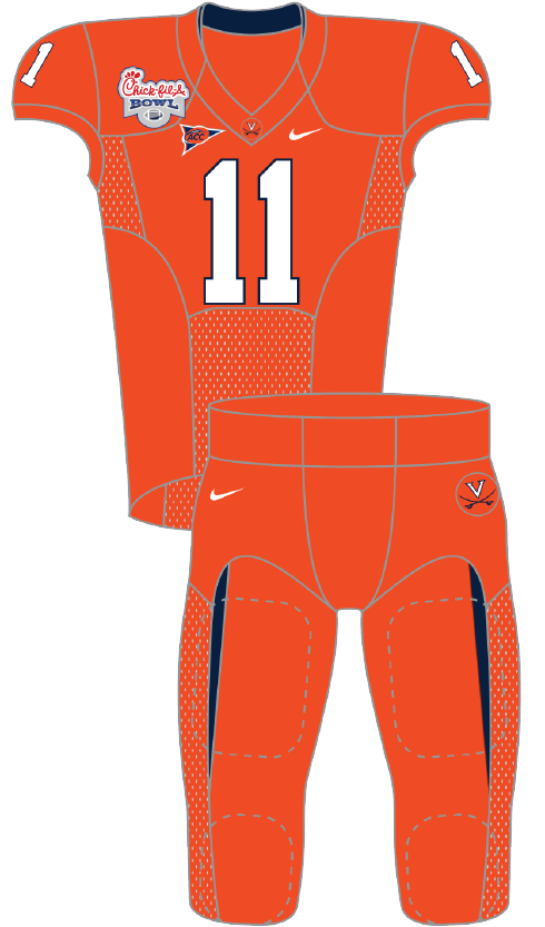 Virginia 2011 Orange Uniform