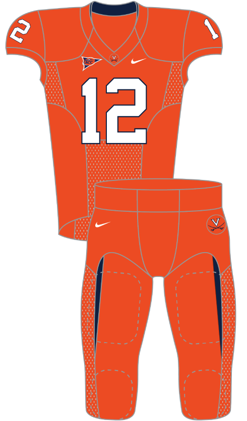 Virginia 2012 Orange Uniform