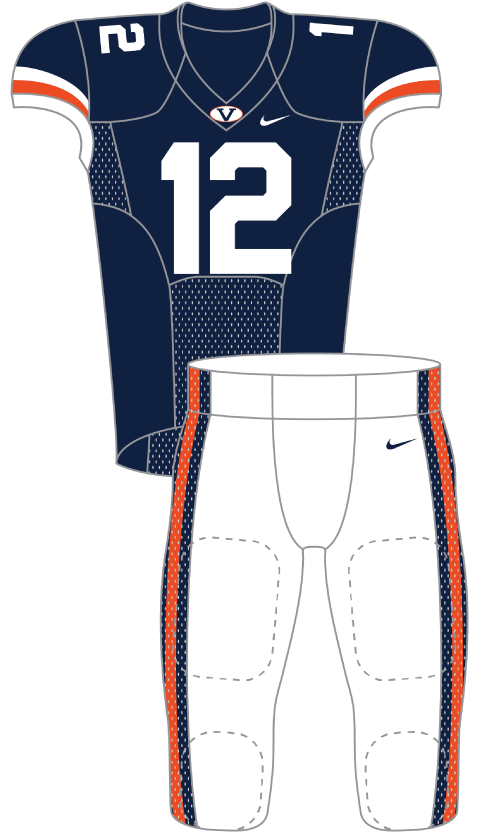 Virginia 2012 Retro Uniform