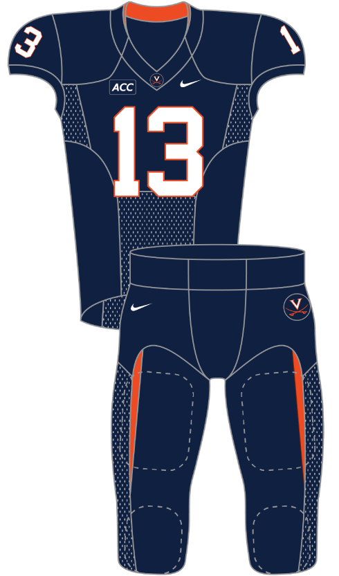 Virginia 2013 Blue Uniform