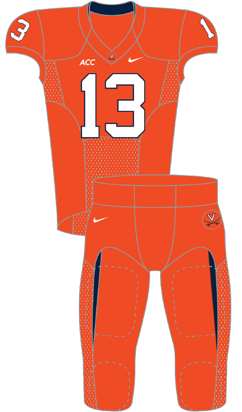 Virginia 2013 Orange Uniform