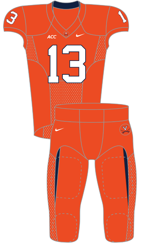 Virginia 2013 Orange Uniform