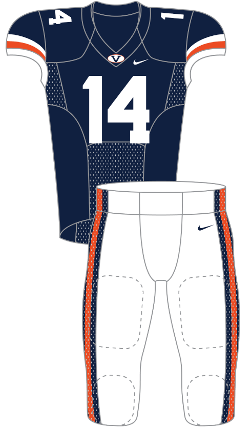 Virginia 2014 Retro Uniform