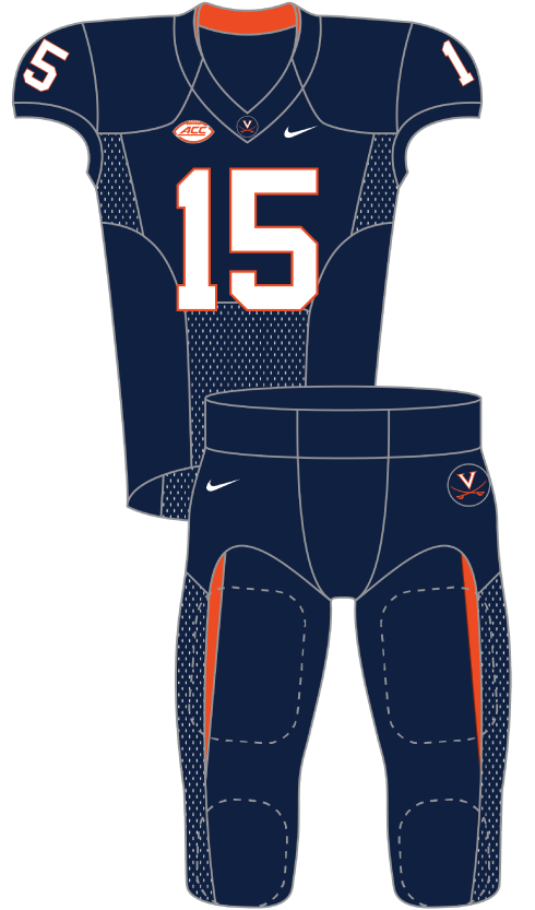 Virginia 2015 Blue Uniform