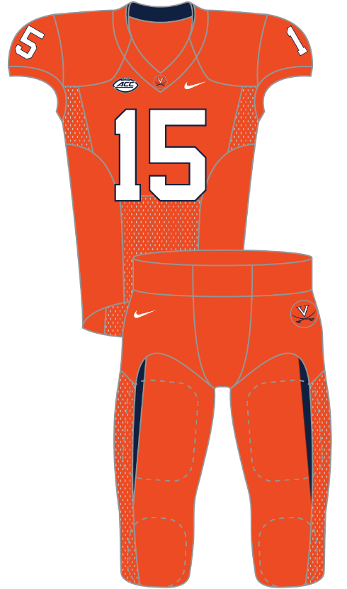 Virginia 2015 Orange Uniform