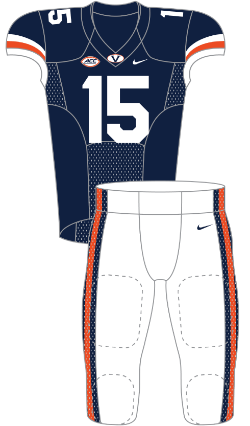 Virginia 2015 Retro Uniform