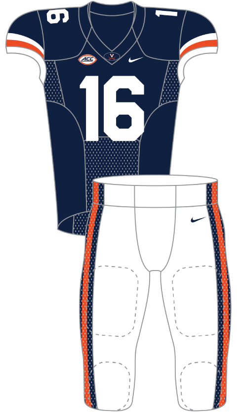 Virginia 2016 Blue Uniform