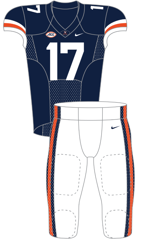 Virginia 2017 Blue Uniform