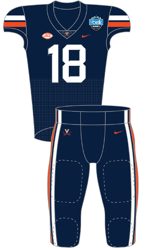 Virginia 2018 Blue Uniform