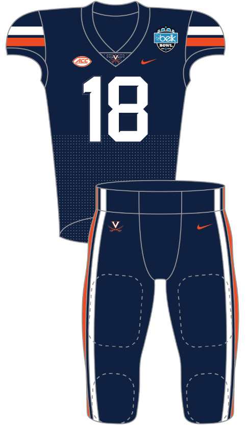 Virginia 2018 Blue Uniform