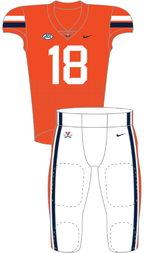 Virginia 2018 Orange Uniform