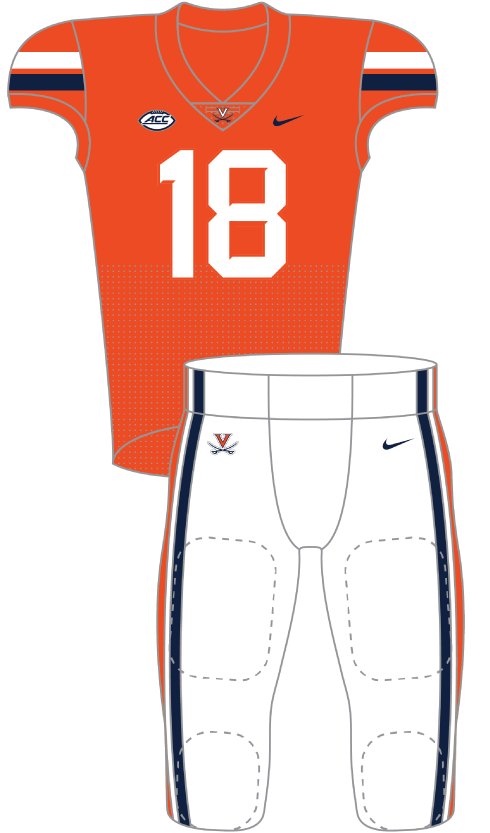 Virginia 2018 Orange Uniform