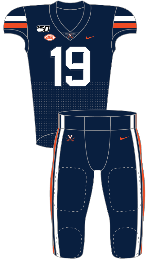 Virginia 2019 Blue Uniform
