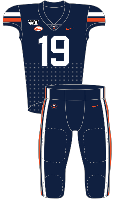 Virginia 2019 Blue Uniform