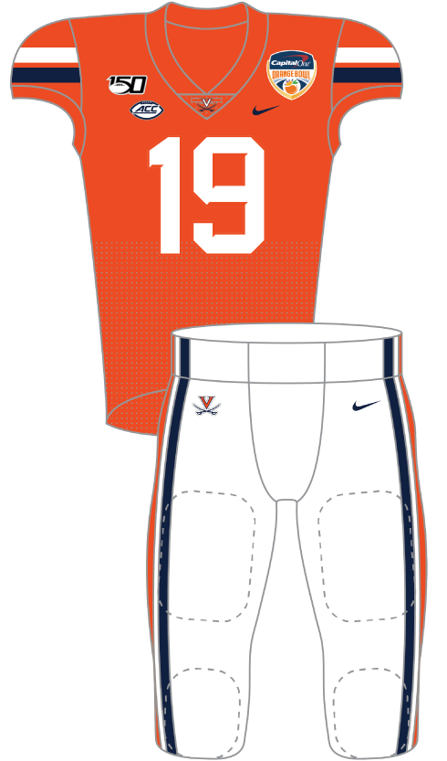 Virginia 2019 Orange Uniform