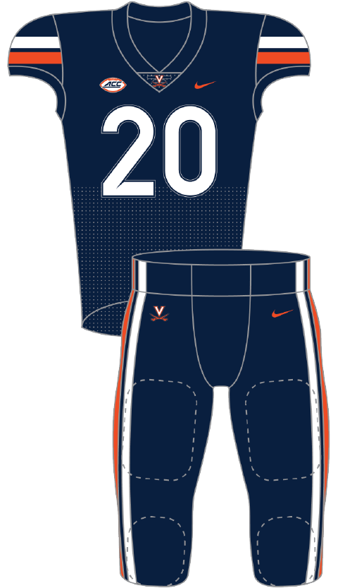 Virginia 2020 Blue Uniform