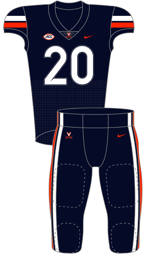 Virginia 2020 Blue Uniform