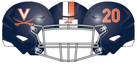 Virginia 2020 Blue Helmet