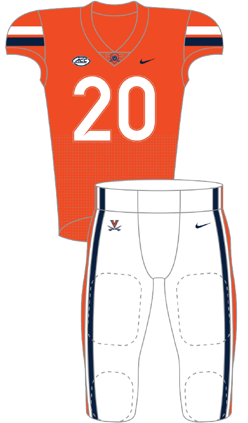 Virginia 2020 Orange Uniform
