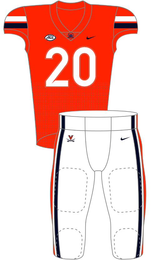 Virginia 2020 Orange Uniform