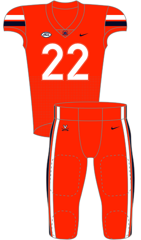 Virginia 2022 Orange Uniform