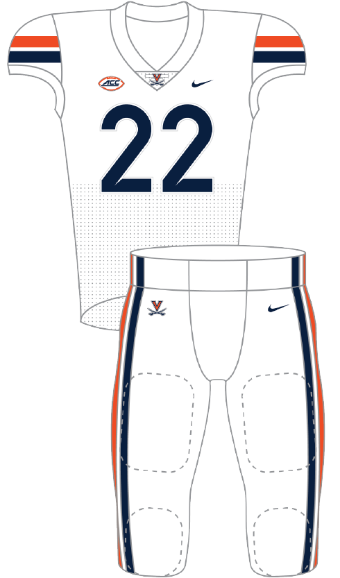 Virginia 2022 White Uniform