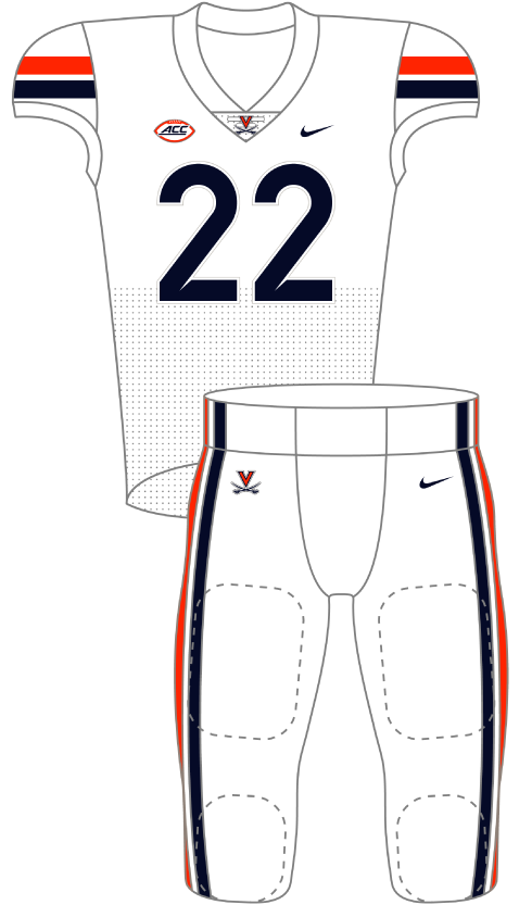 Virginia 2022 White Uniform