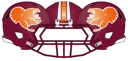 Virginia Tech 2012 Fighting Gobbler Helmet