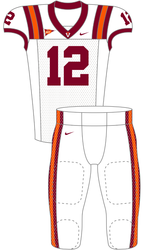 Virginia 2012 White Uniform