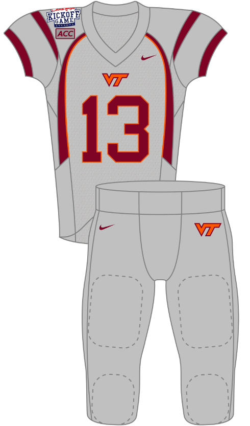 Virginia 2013 Grey Uniform