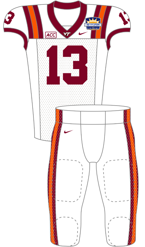 Virginia 2013 White Uniform