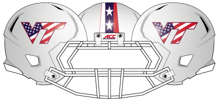 Virginia Tech 2014 America Helmet