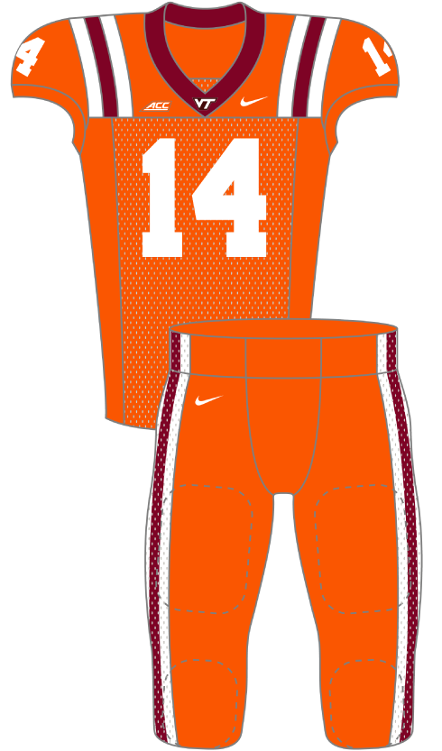 Virginia 2014 Orange Uniform