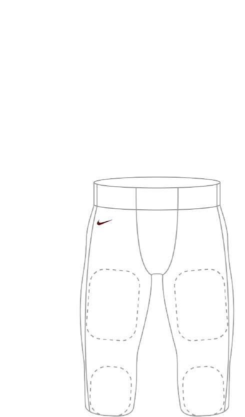 Virginia Tech 2014 White Pants