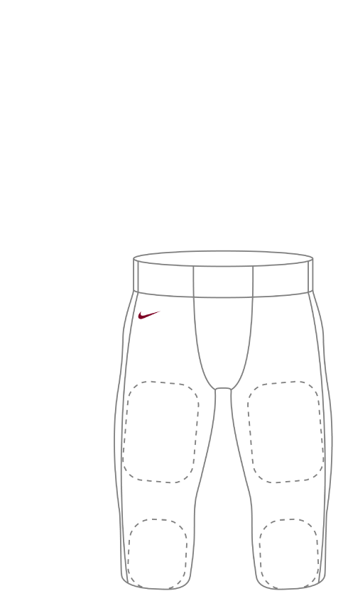 Virginia Tech 2014 White Pants