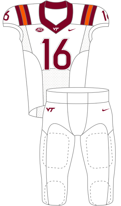 Virginia 2016 White Uniform