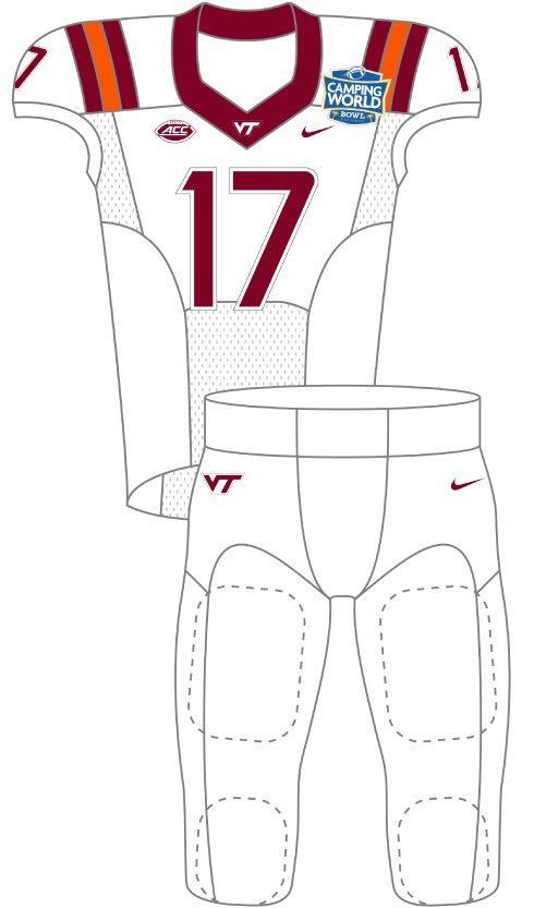 Virginia 2017 White Uniform