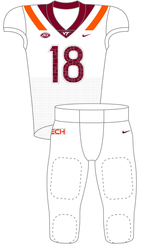 Virginia 2018 White Uniform