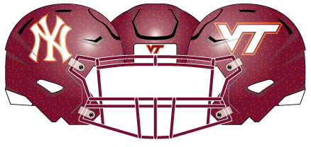 Virginia Tech 2021 NY Helmet