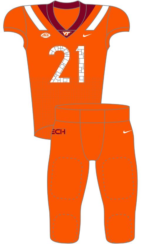 Virginia 2021 Orange