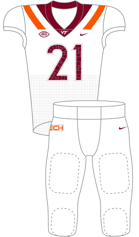 Virginia 2021 White Uniform