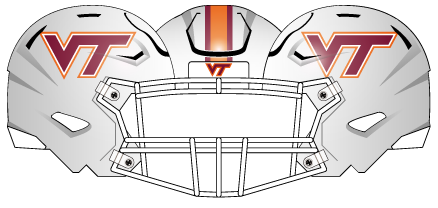 Virginia Tech 2022 White Helmet